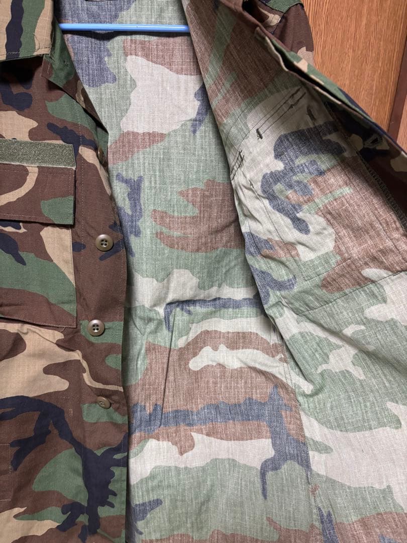 特殊戦仕様　ウッドランド迷彩服　スモールレギュラー