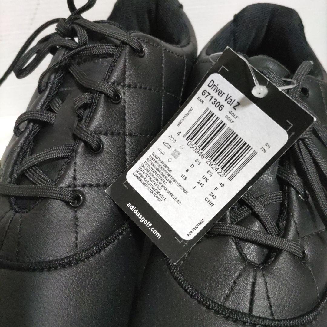 adidas golf D Val ゴルフシューズ ブラック 24.5