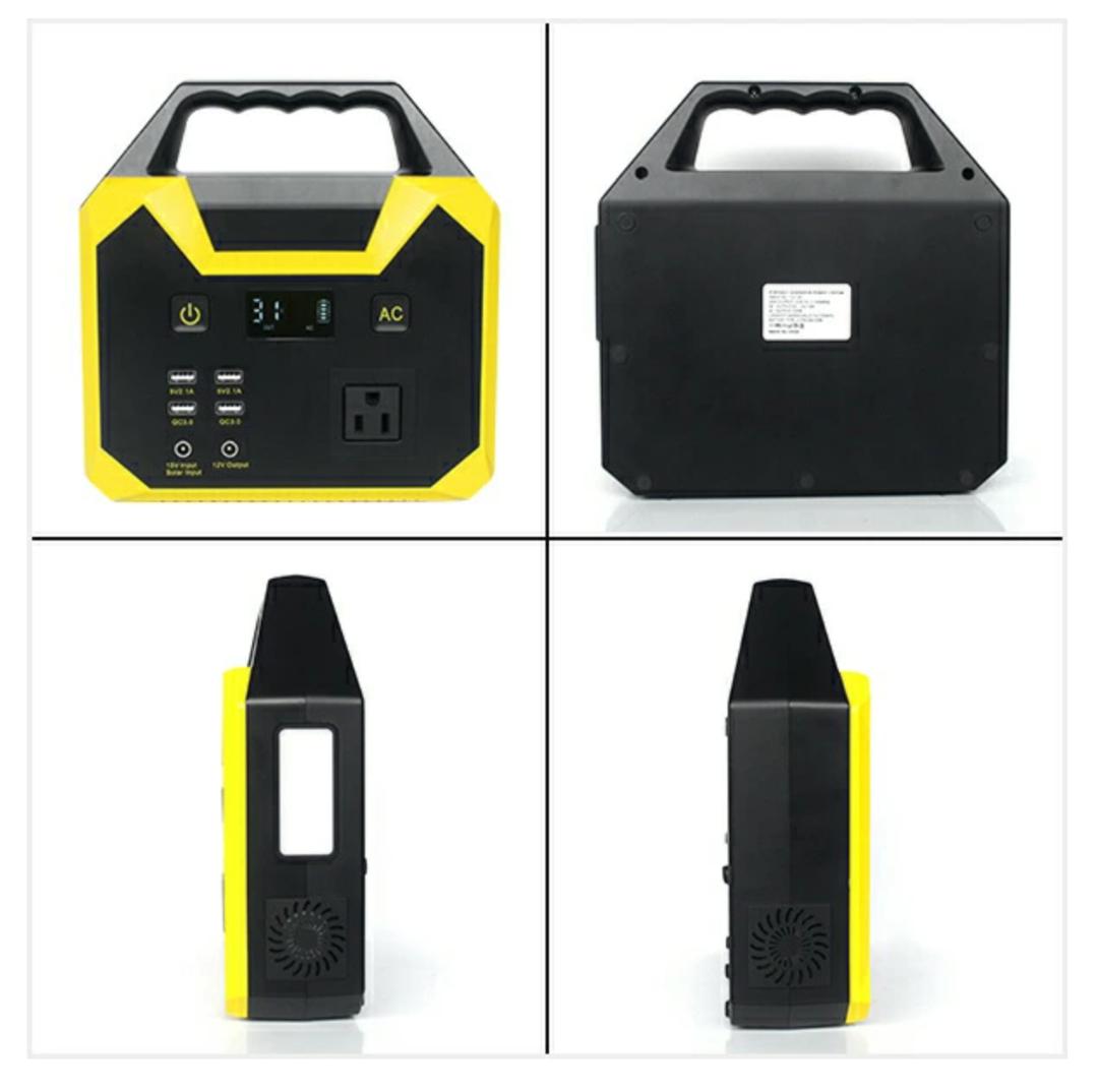 発電ポータブル電源 AC出力 USBポート付き
