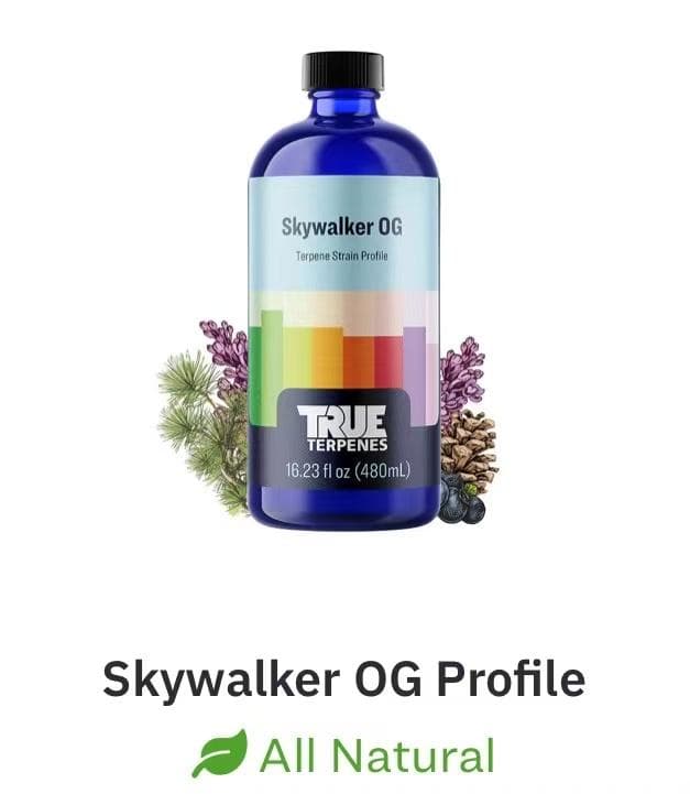TRUE テルペン 香料 CBD CBN CBG 10ml スカイウォーカー