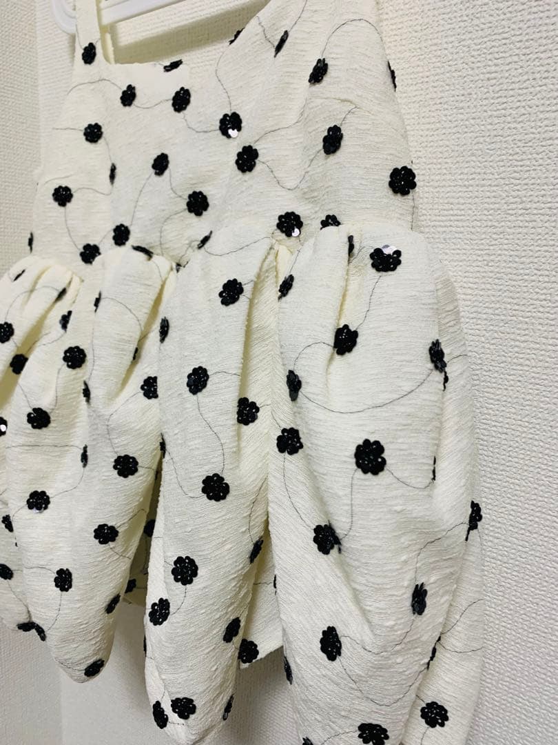 トップス Bibiy.BIANCA BLOSSOM TOP WHITE