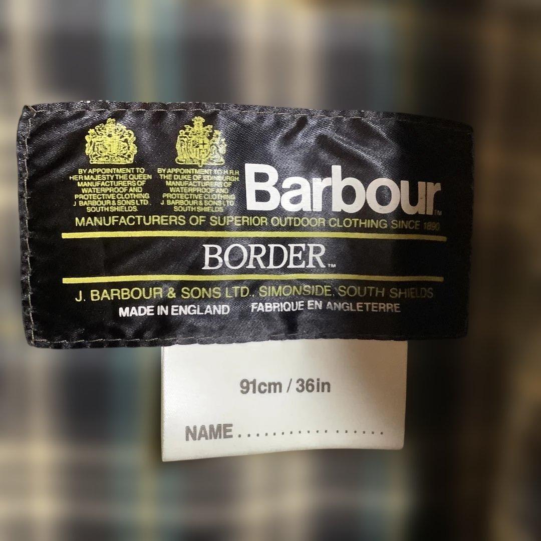 バブアー　ボーダー　91cm 36in 2ワラント