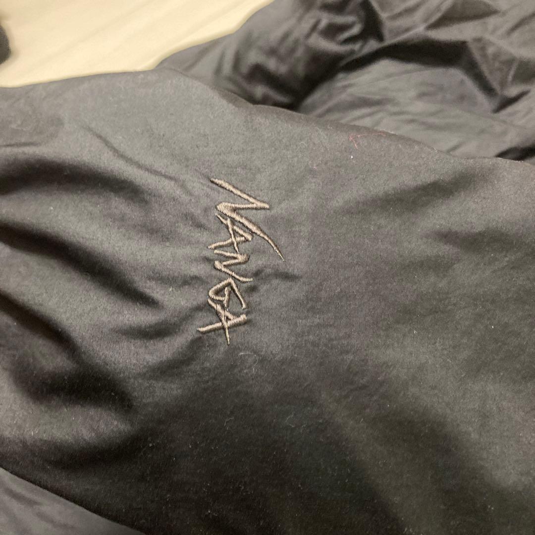 ナンガ ノーカラーダウンコート　レディース　Mサイズ