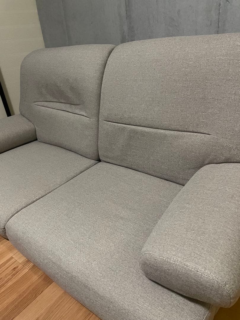 ソファ　ニトリ　送料無料　幅:145cm高:70奥行:80cm