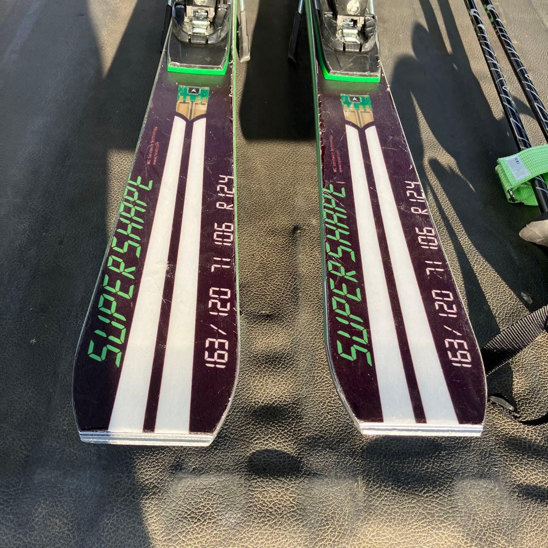 き*ね様 HEAD SUPERSHAPE MAGNUM 163cm スキー板 ビ