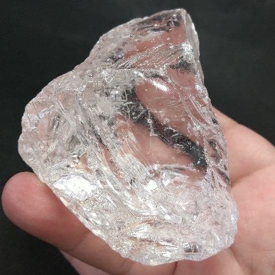 最終値下げ 銑-⑦【高透明 かっこみ水晶 】85✖️71✖️53㍉ 342㌘