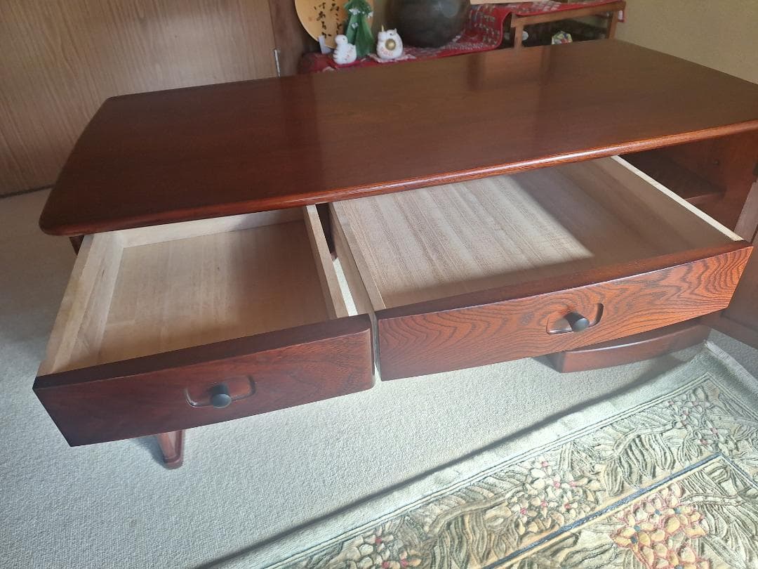 超美品！karimoku カリモクラシック A33 文机 座机 デスク テーブル