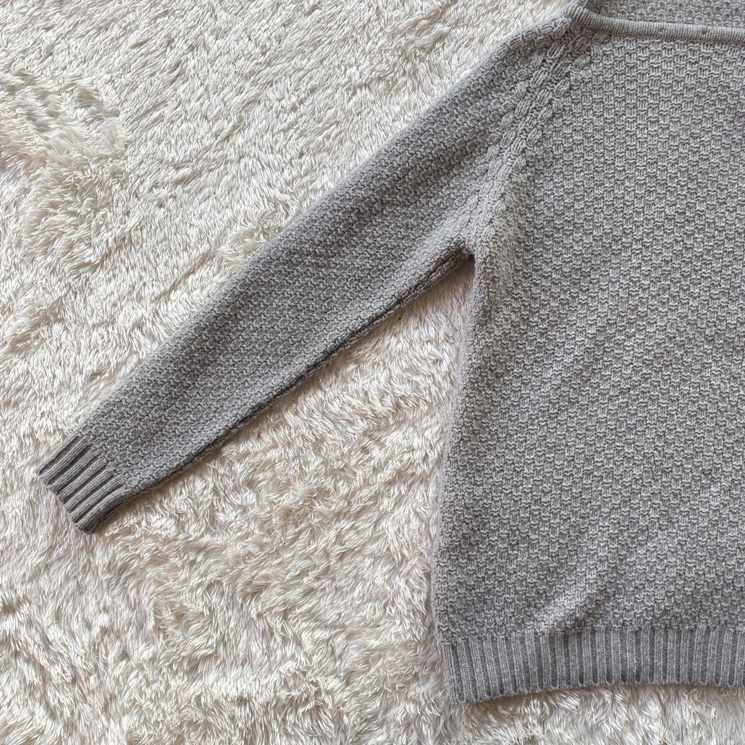 最上級ライン✨ジョンスメドレー ケーブル編み タートルネック　メリノウール