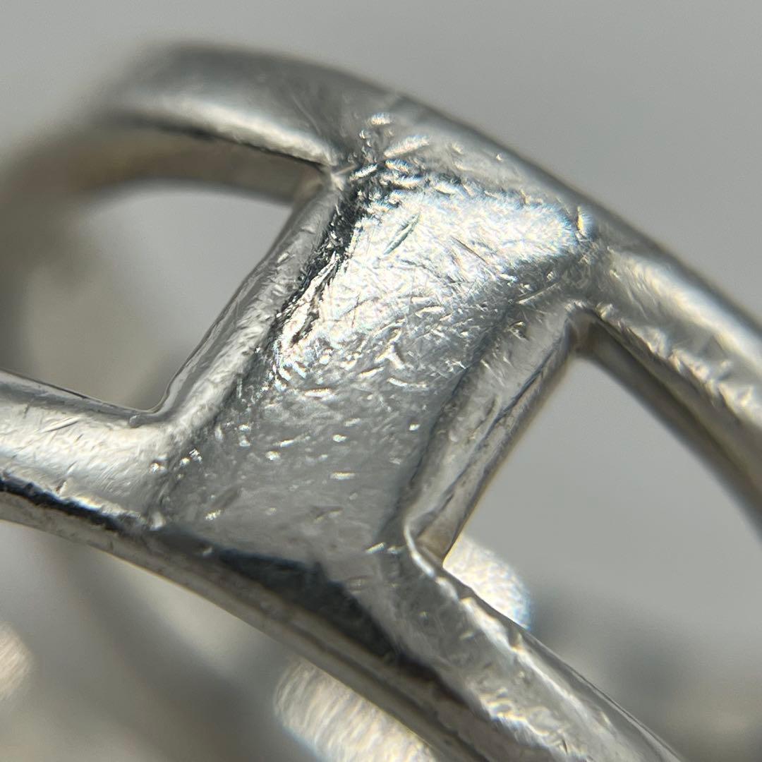 ティファニー TIFFANY ダイアゴナルリング 14号 SV925