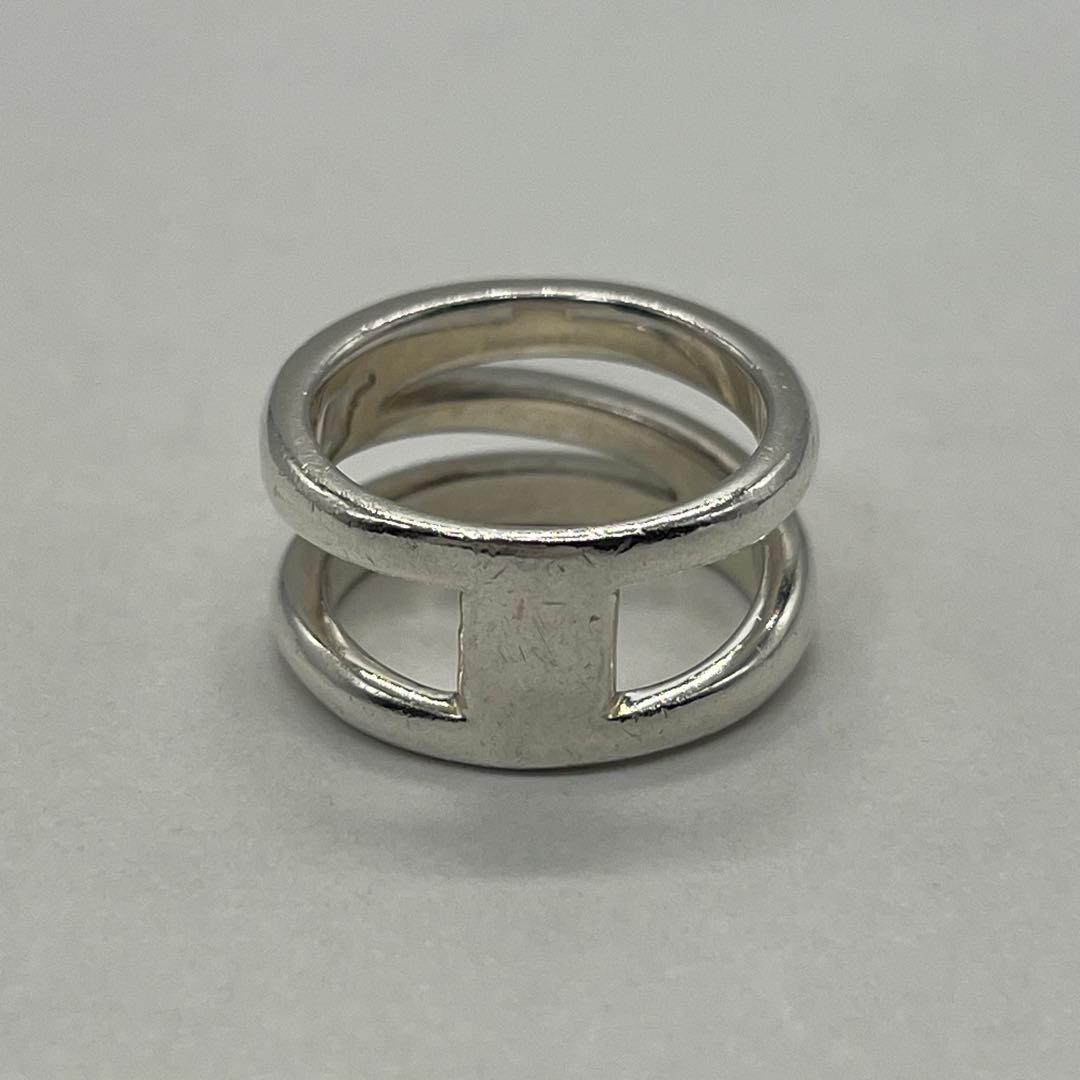 ティファニー TIFFANY ダイアゴナルリング 14号 SV925