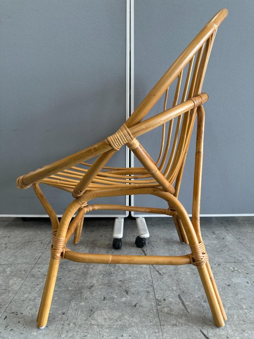 unico　ラタンチェア　CAGE(カージュ)　ブラウン　籐家具