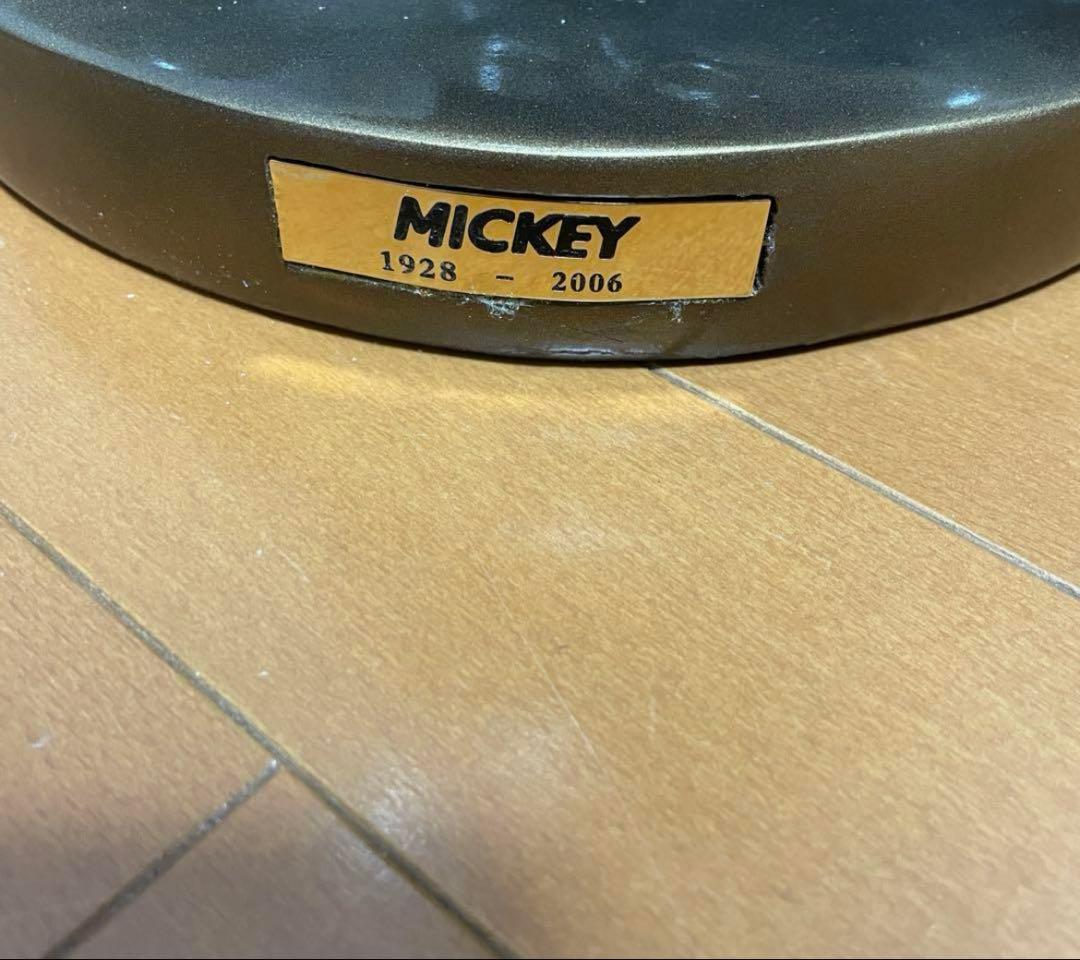 【希少品】アニバーサリーミッキー極大ブロンズ像 1000体限定品【新品 未使用】