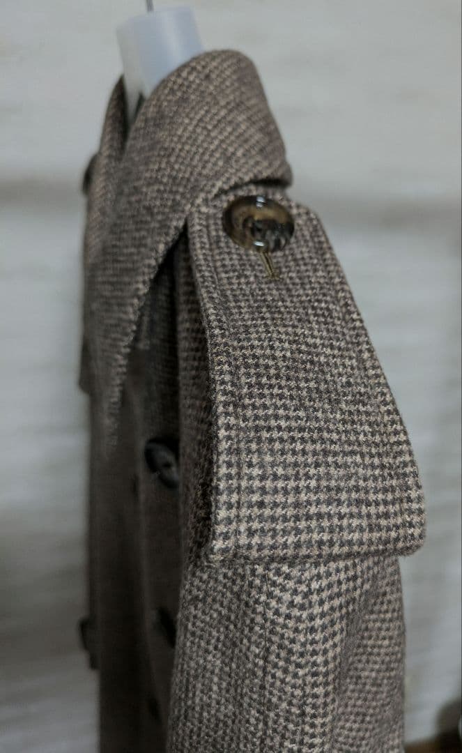 マッキントッシュ　ロンドン　チェックトレンチコート