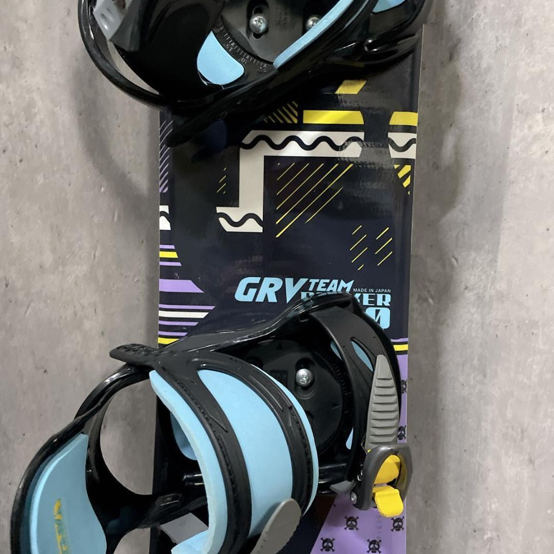 キッズ ジュニア スノボ 110cm IGNIO バイン ブーツ付 3点セット