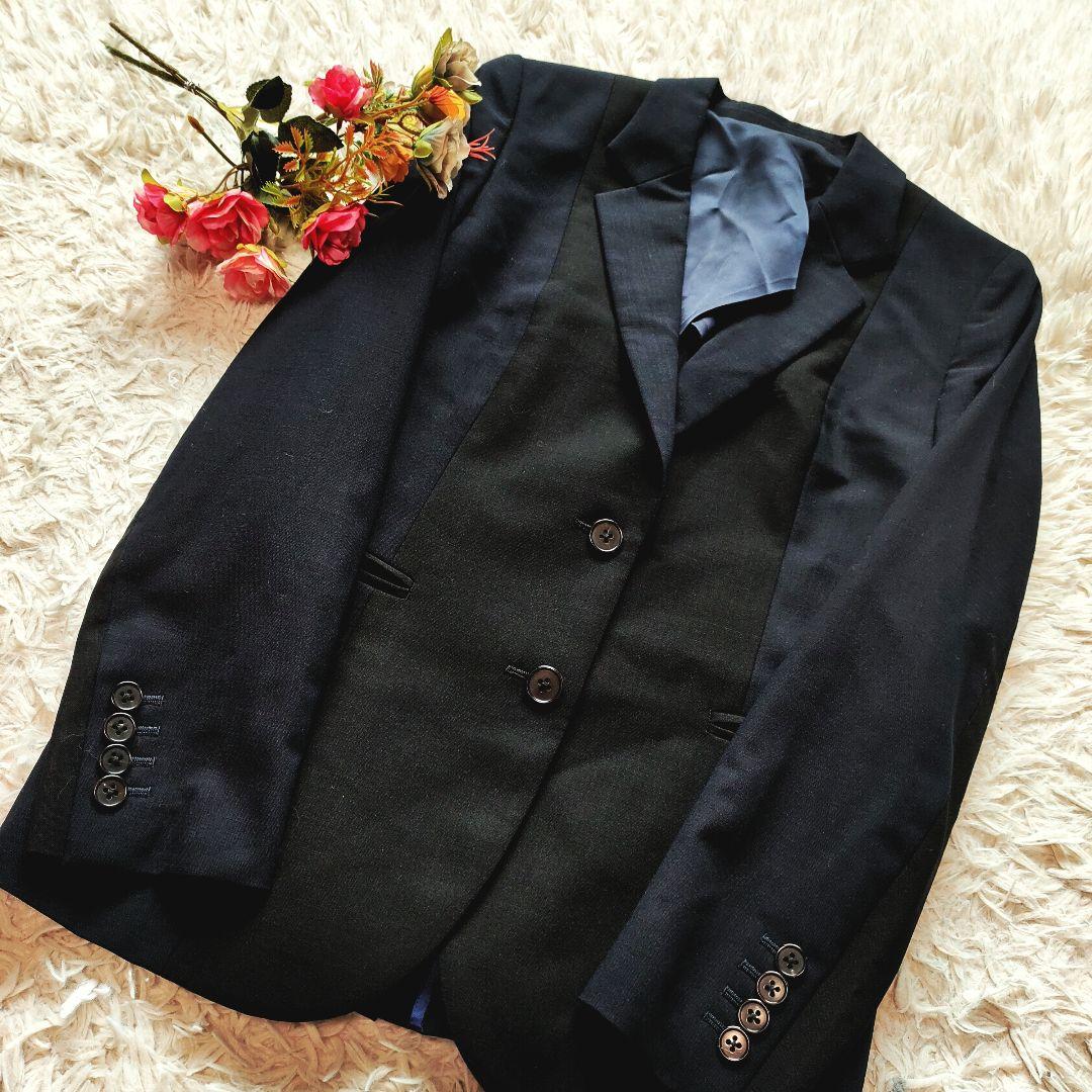 ポールスミス セットアップ スーツ スリムパンツ ウール バイカラー 現行モデル