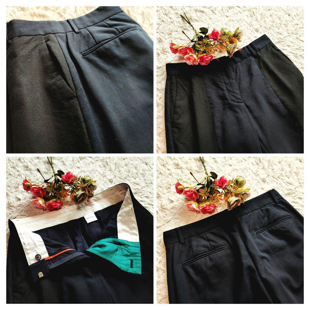 ポールスミス セットアップ スーツ スリムパンツ ウール バイカラー 現行モデル