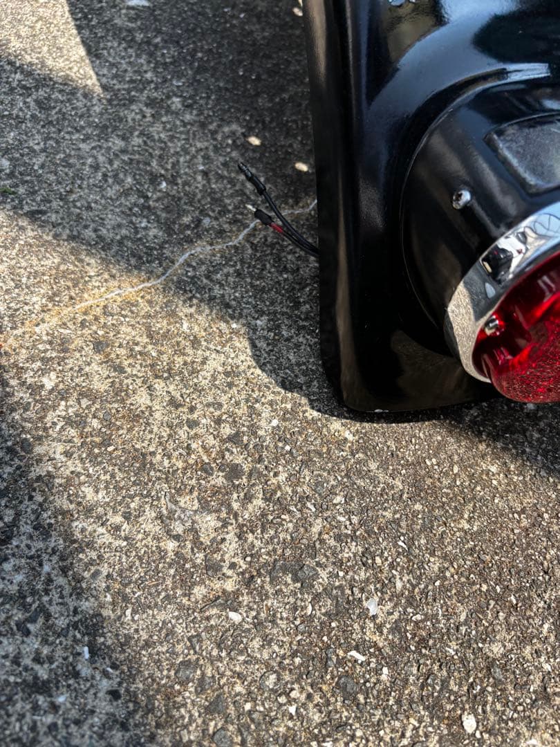 4速フレーム　ショベル　リアフェンダーDUOテール