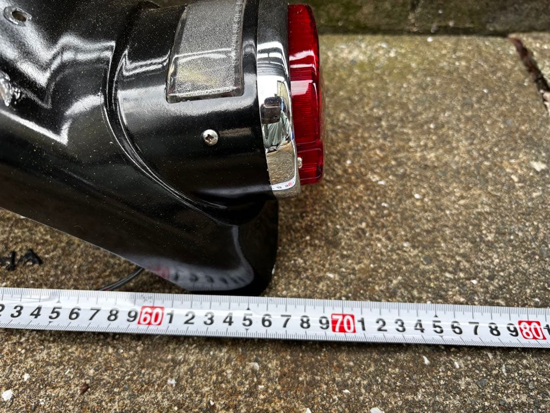 4速フレーム　ショベル　リアフェンダーDUOテール