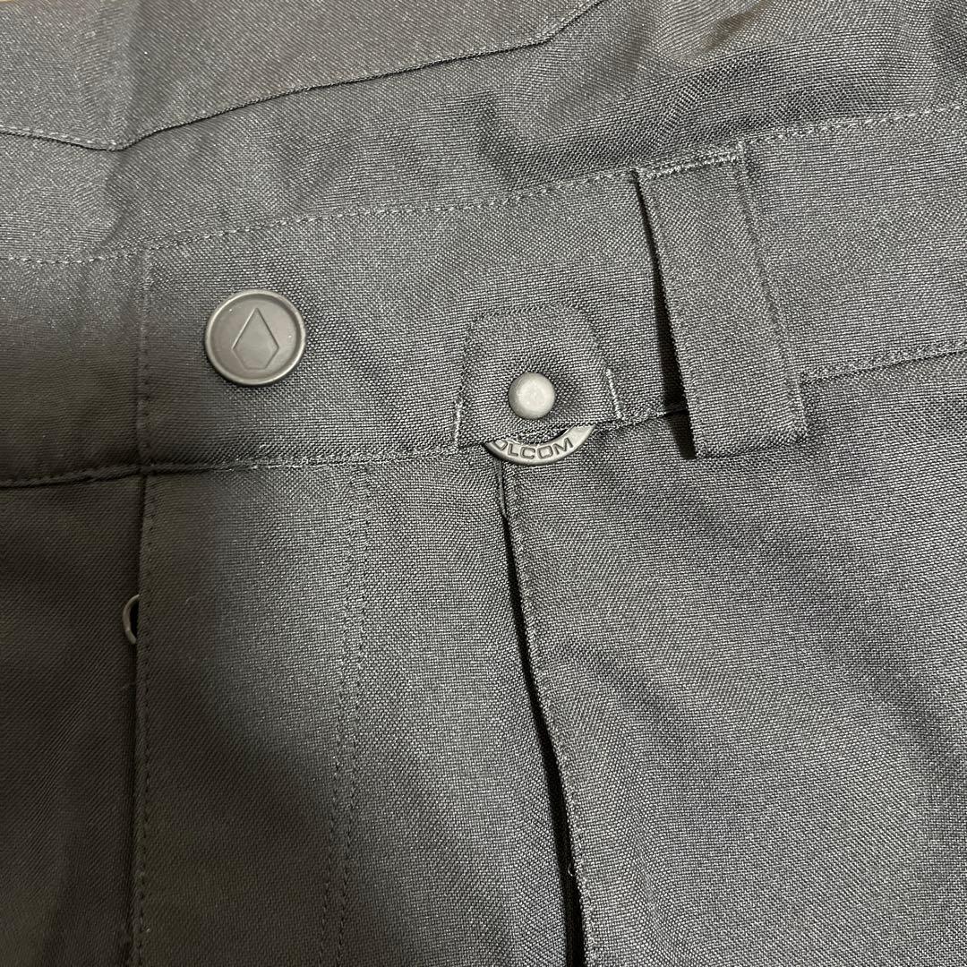 ボルコムビブパンツブラックサイズUS-S / JP-M