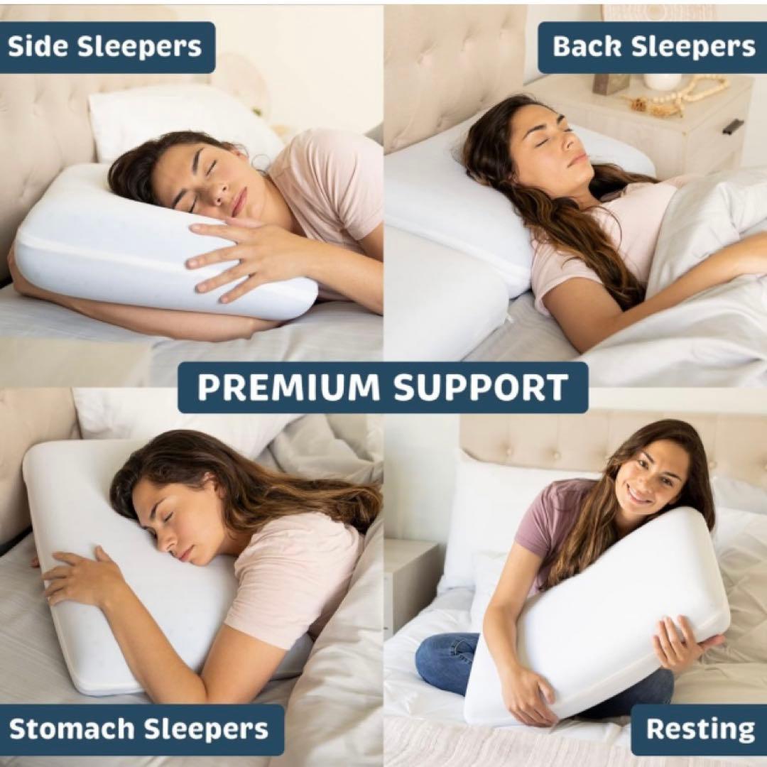 まくら 高反発枕 (61x42x17cm) 低反発枕 首が痛くならない 人気