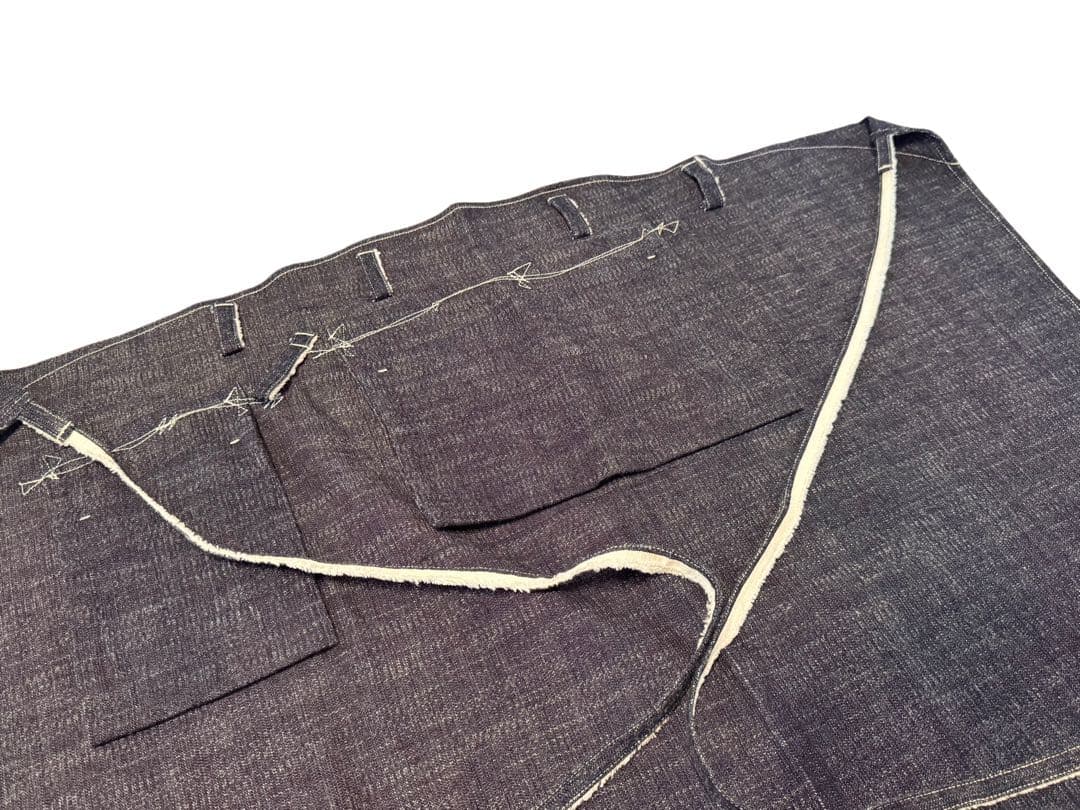 tamaki niime デニム まえか エプロン 前掛け denim 玉木新雌