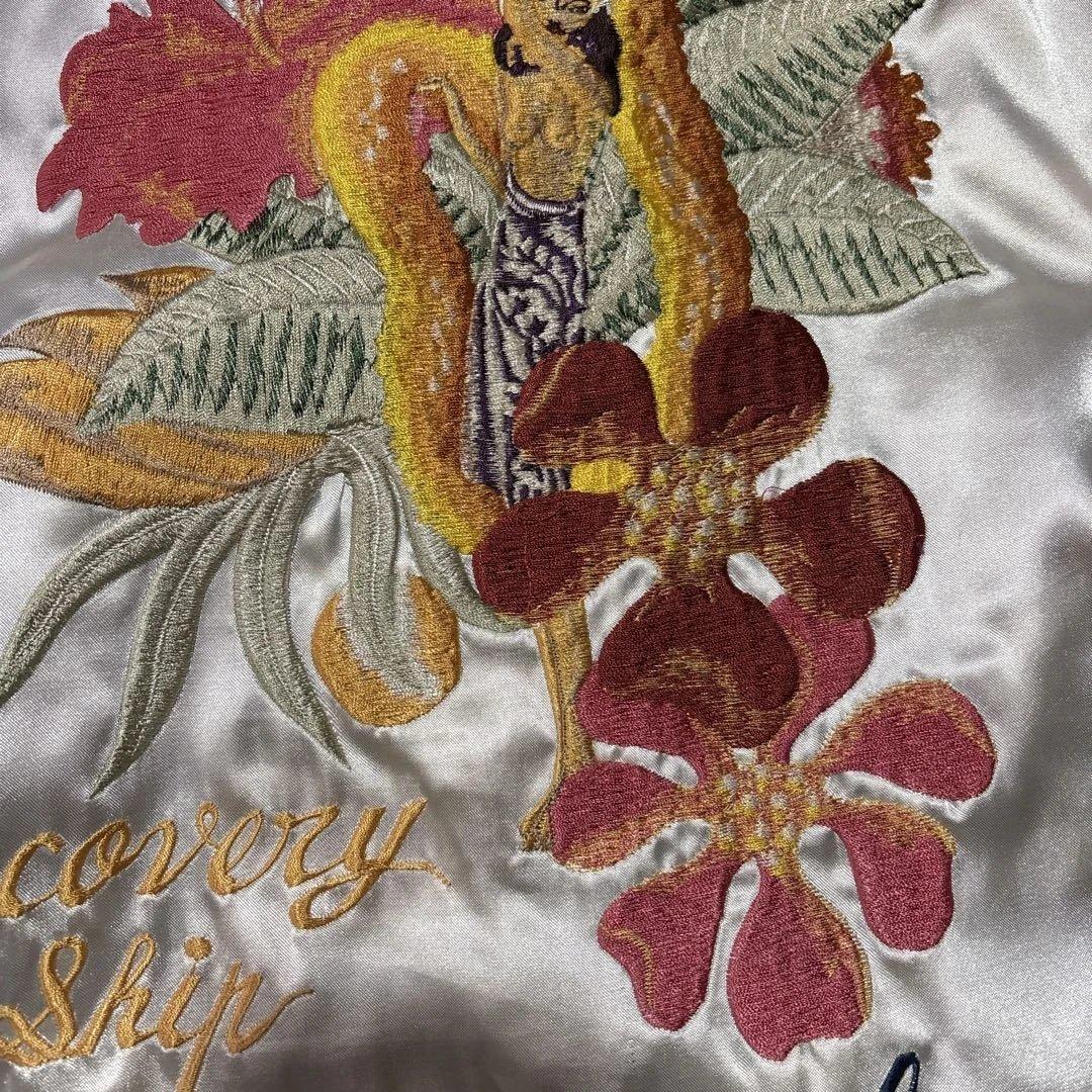 【美品⭕️】テーラー東洋　スカジャン　スーベニア　ローリングタイガー　ピンク