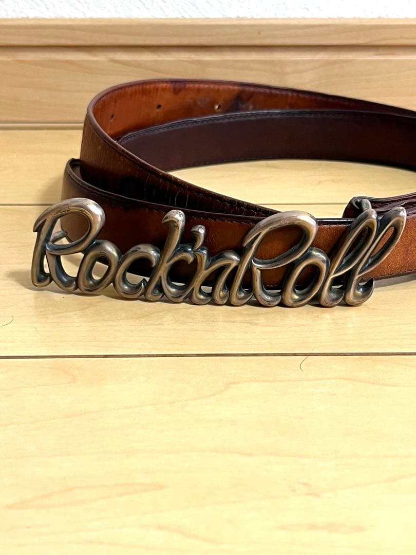 GARNI Rock'n'roll ガルニ ロックンロールシルバー レザーベルト