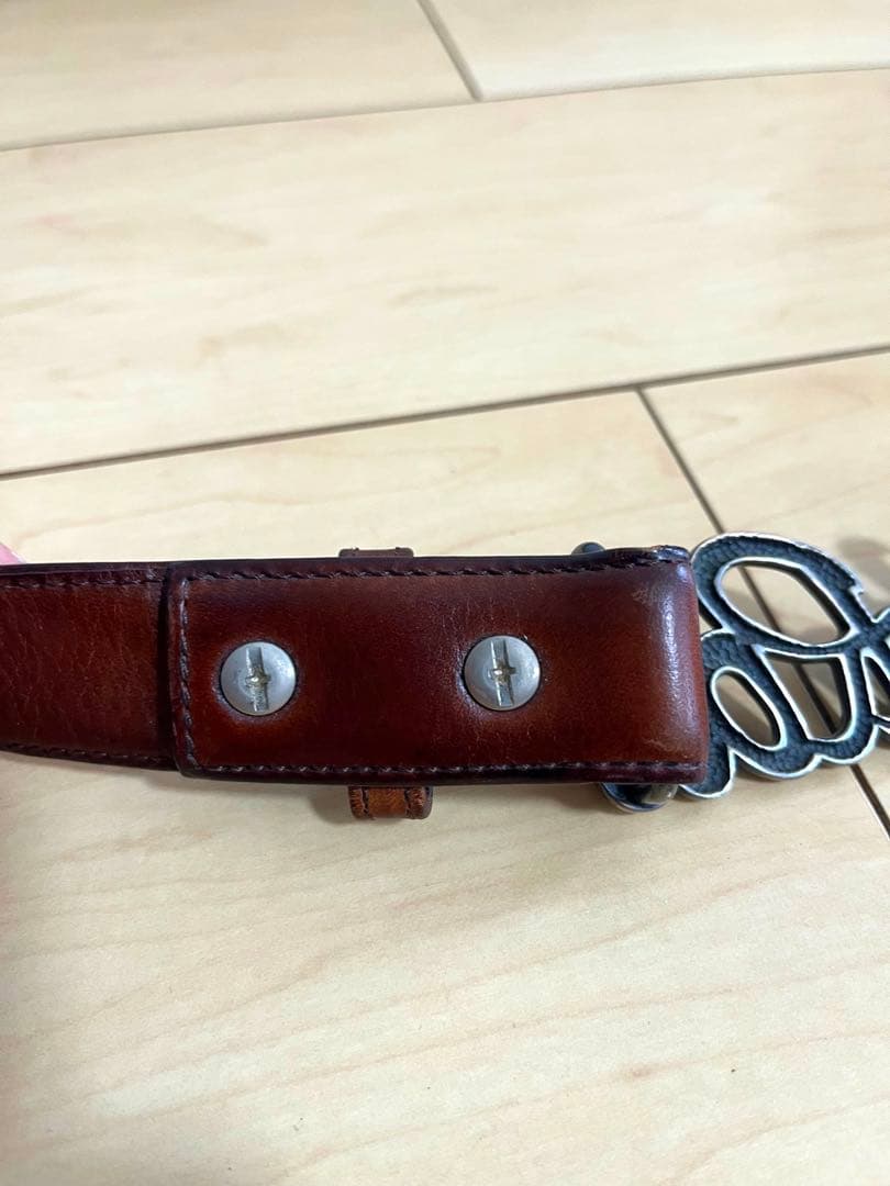 GARNI Rock'n'roll ガルニ ロックンロールシルバー レザーベルト