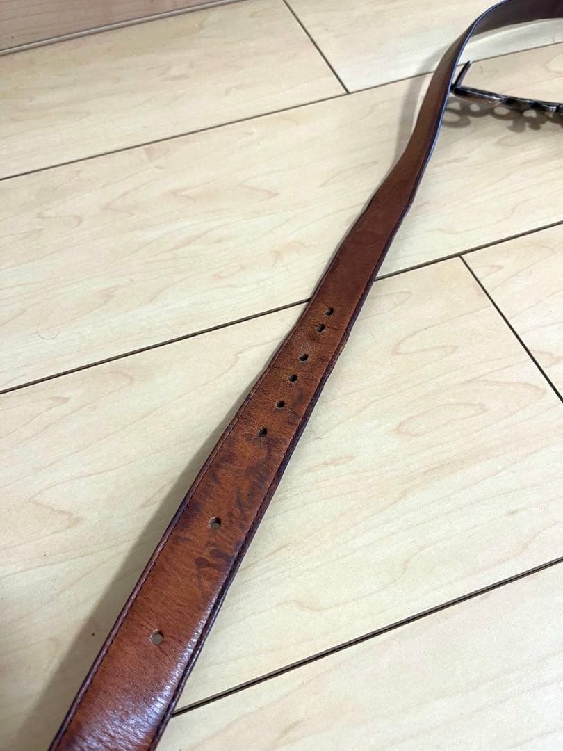 GARNI Rock'n'roll ガルニ ロックンロールシルバー レザーベルト