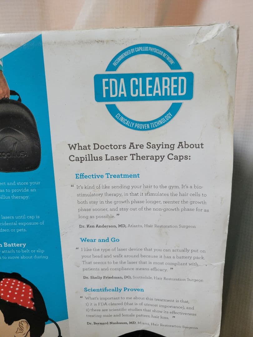 Capillus Ultra 脱毛防止・毛髪再生キャップ