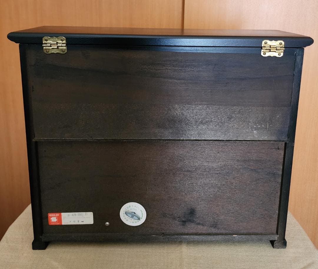 希少 ピアノ オルゴール ジュエリーボックス 宝石箱 アンティーク 大容量 置物