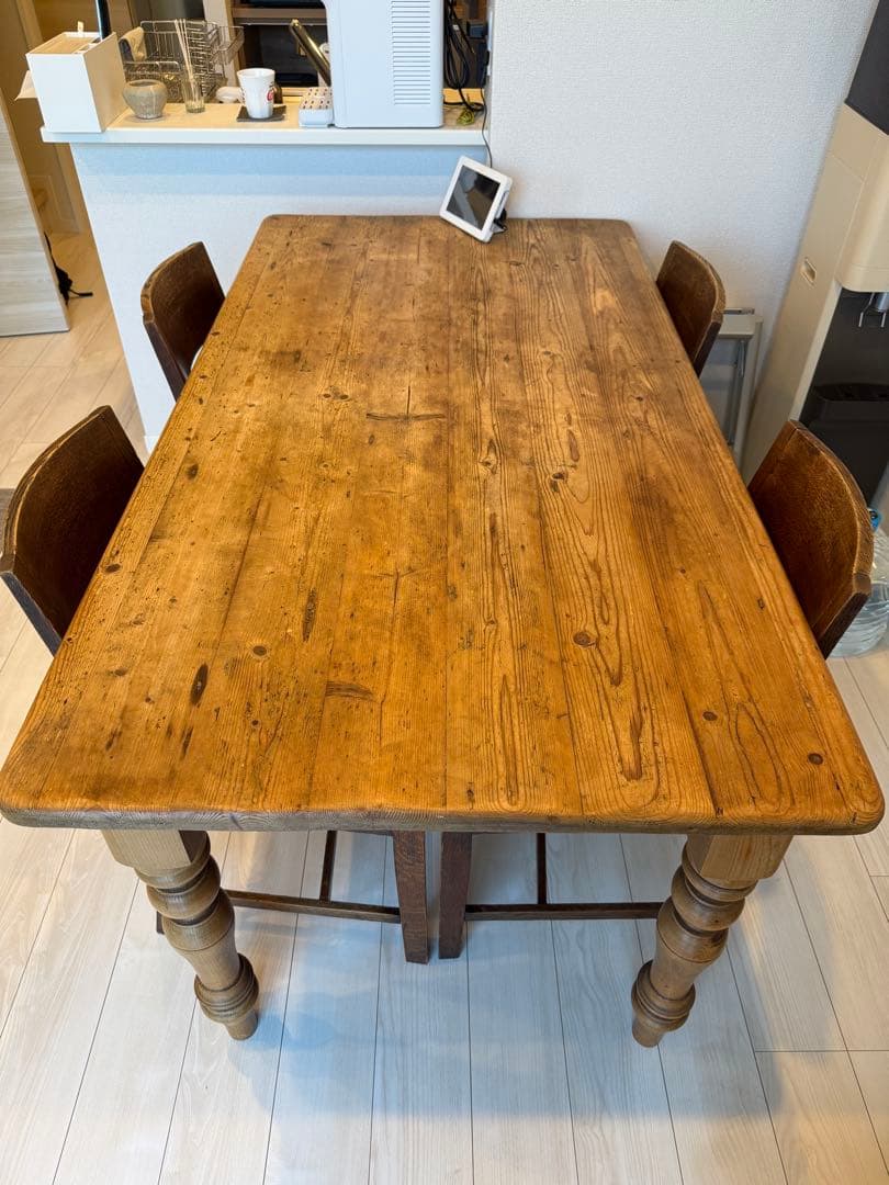 オールドパイン　ダイニングテーブル