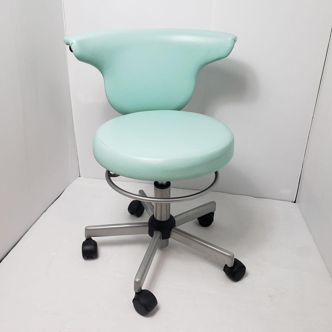 ③病院ドクター用丸椅子　藤沢工業　ACS700LBL　オフィースチェア　送料込み