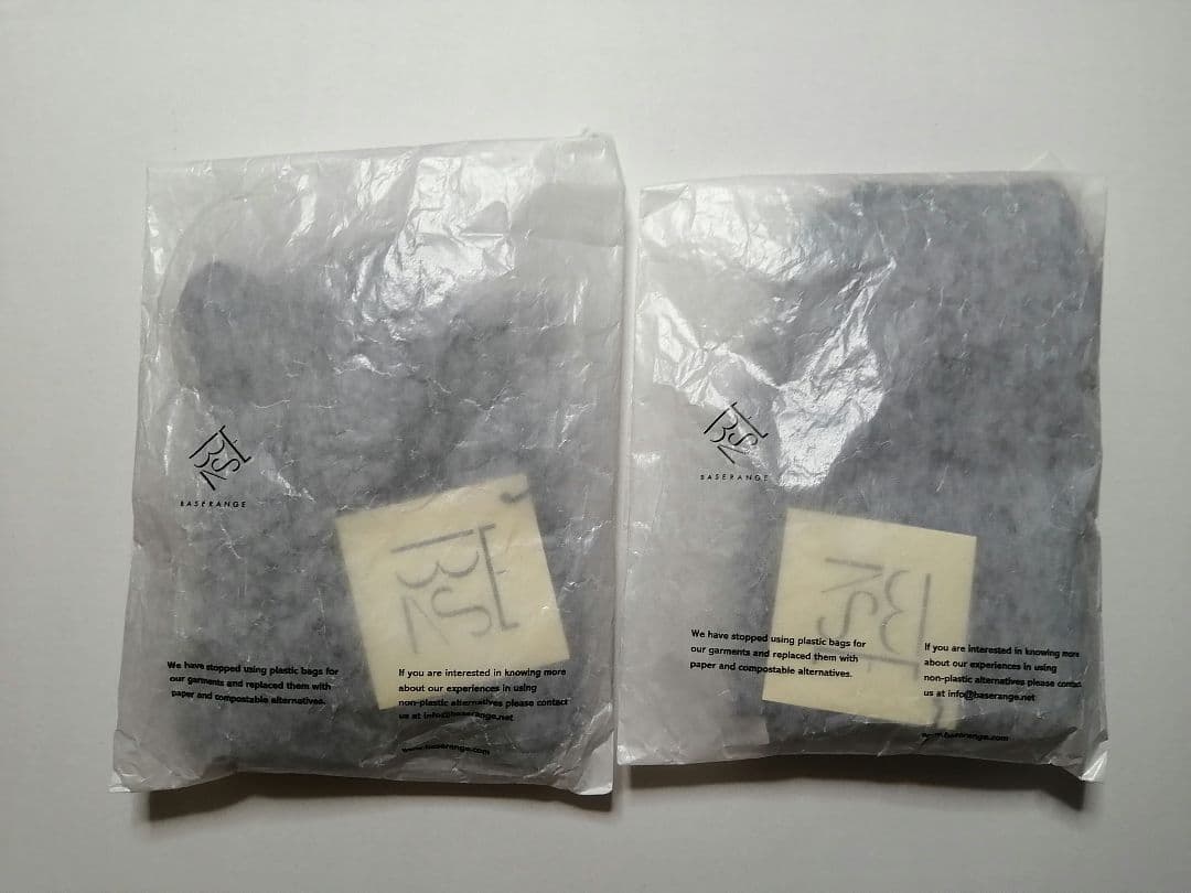 【新品未使用】2枚セット Baserange Triangle Bra L