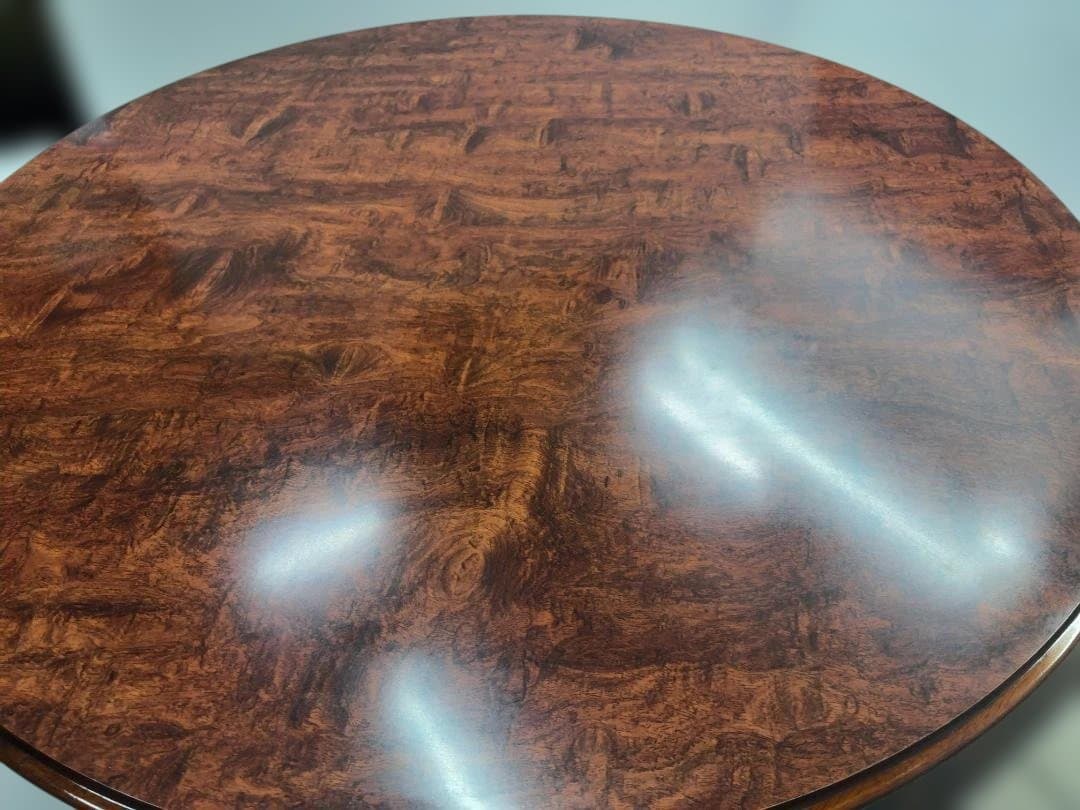 大型　ちゃぶ台　アンティーク　丸形　09c68