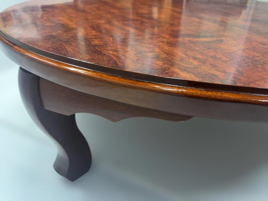 大型　ちゃぶ台　アンティーク　丸形　09c68