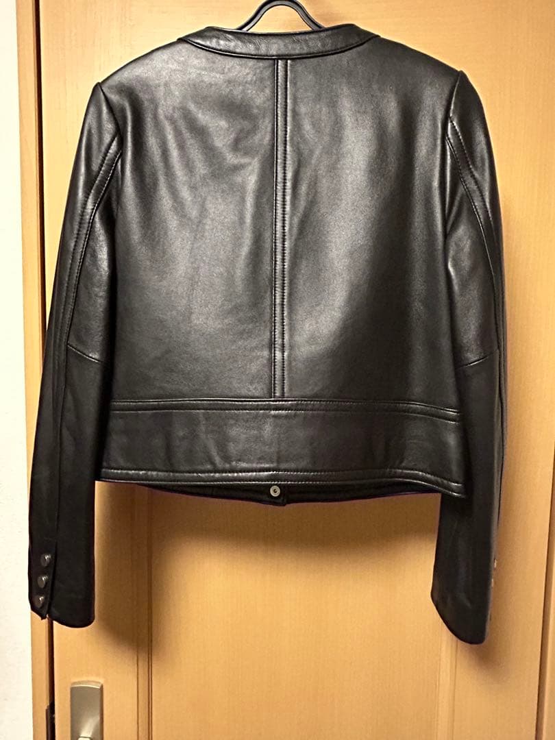 お値下げ❣️グレースコンチネンタルDiagram 黒 レザージャケット　36サイズ
