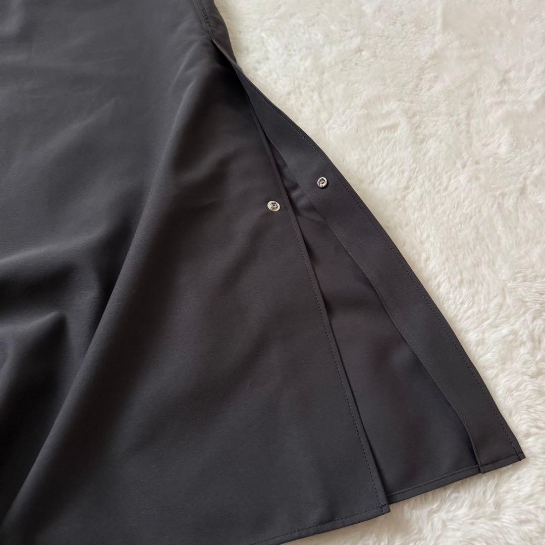 THE RERACS ユナイテッドアローズ別注　エプロンワンピース　ダークグレー