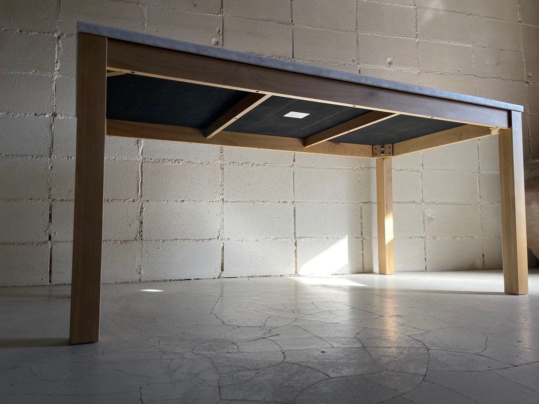 Francfranc フランフラン　チェロ ダイニングテーブル　大理石 ×ウッド