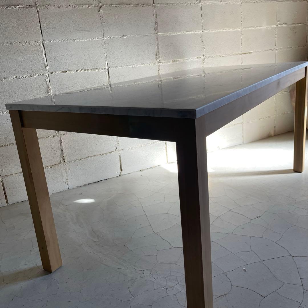 Francfranc フランフラン　チェロ ダイニングテーブル　大理石 ×ウッド