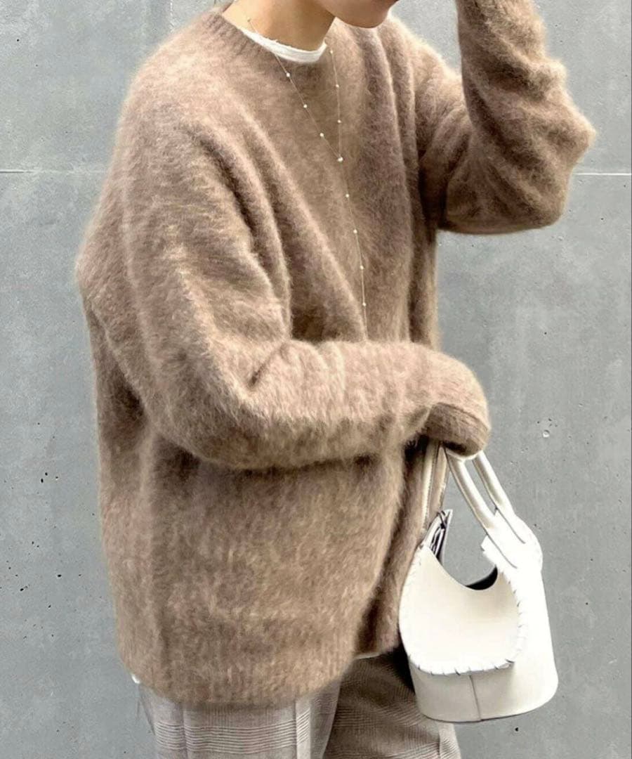 Plage プラージュ Fur Nuance プルオーバー ニット