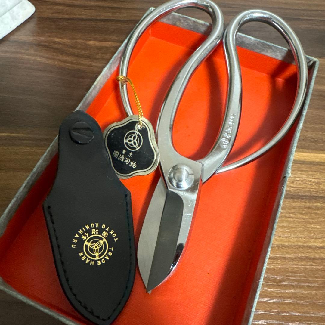 【未使用・送料無料】東京 國治 国治 花鋏 東鋏 はさみ ハサミ 生花 華道