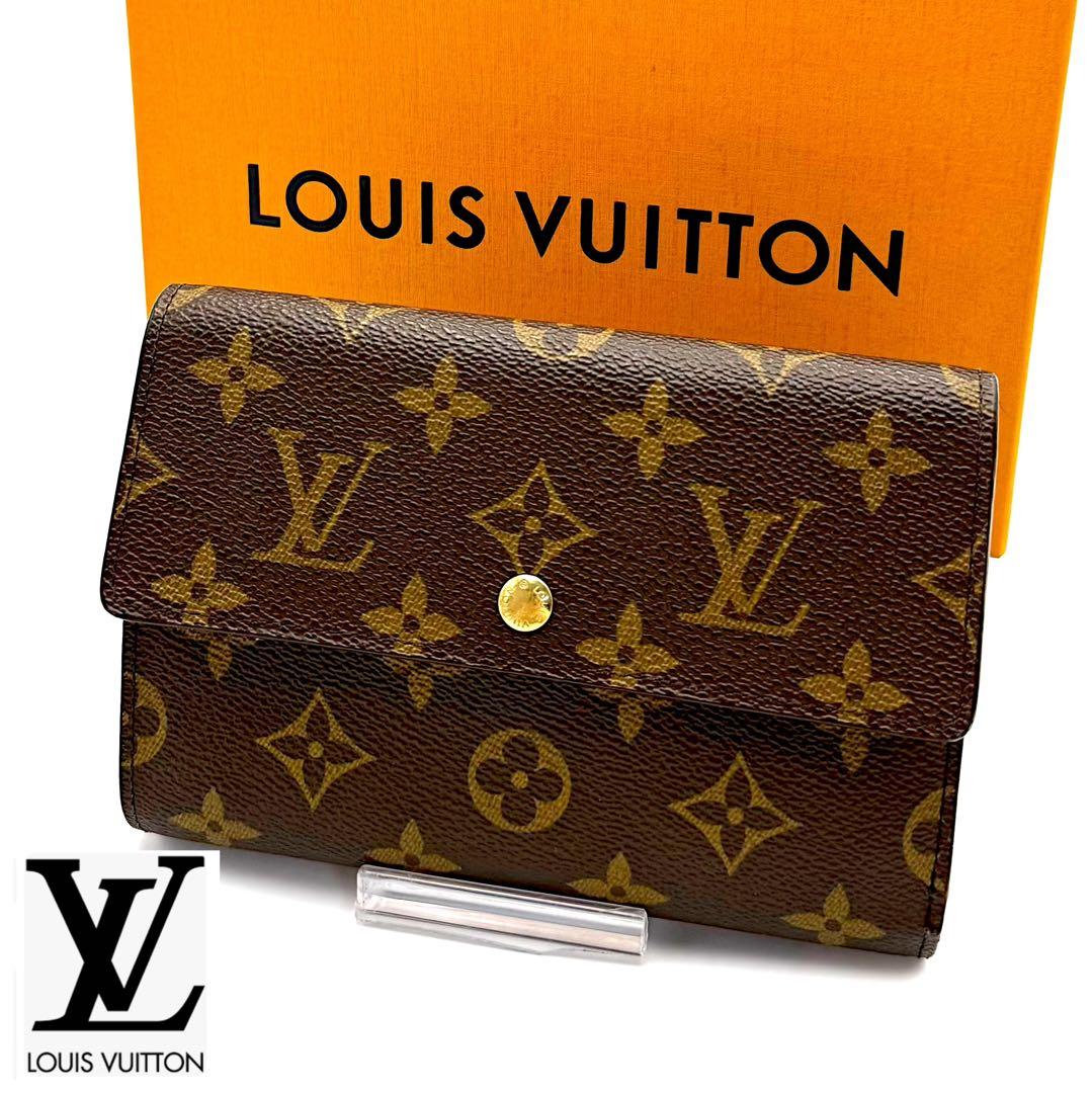 ルイヴィトン ポルト トレゾール エテュイ パピエ モノグラム