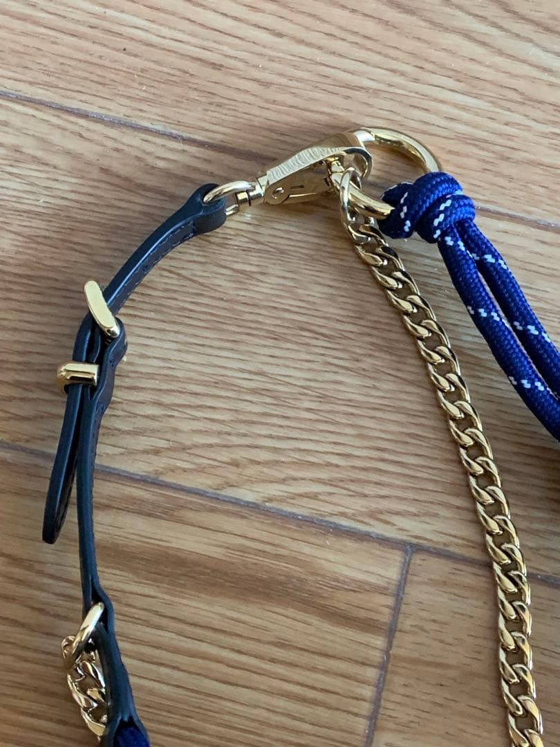 めろにゃん MIUMIU ミュウミュウ レザー×コード×メタルトリック