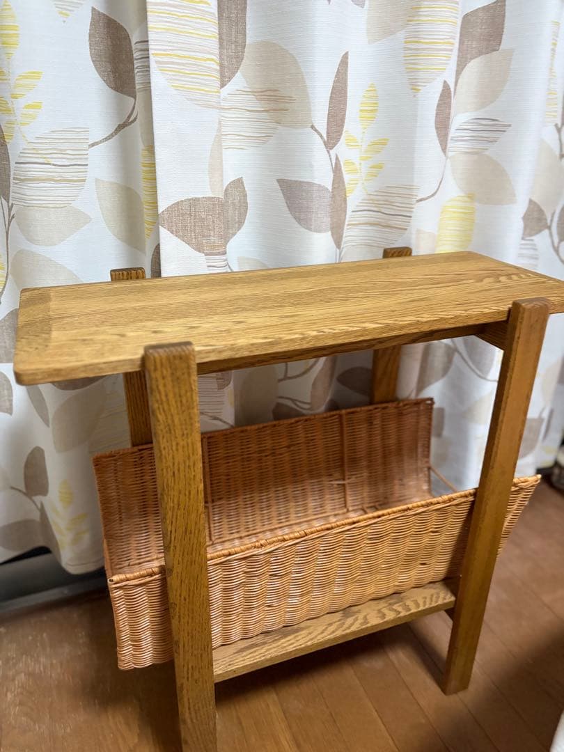 最終値下げ！Momo Natural モモナチュラル　ランタンサイドテーブル本棚