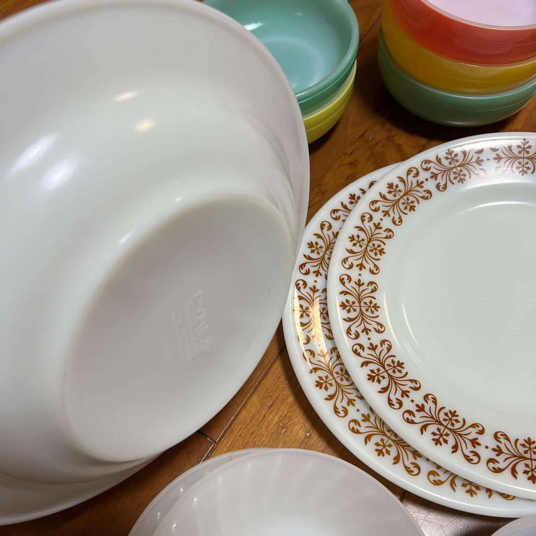 ファイヤーキング パイレックス グラスベイク 食器まとめて