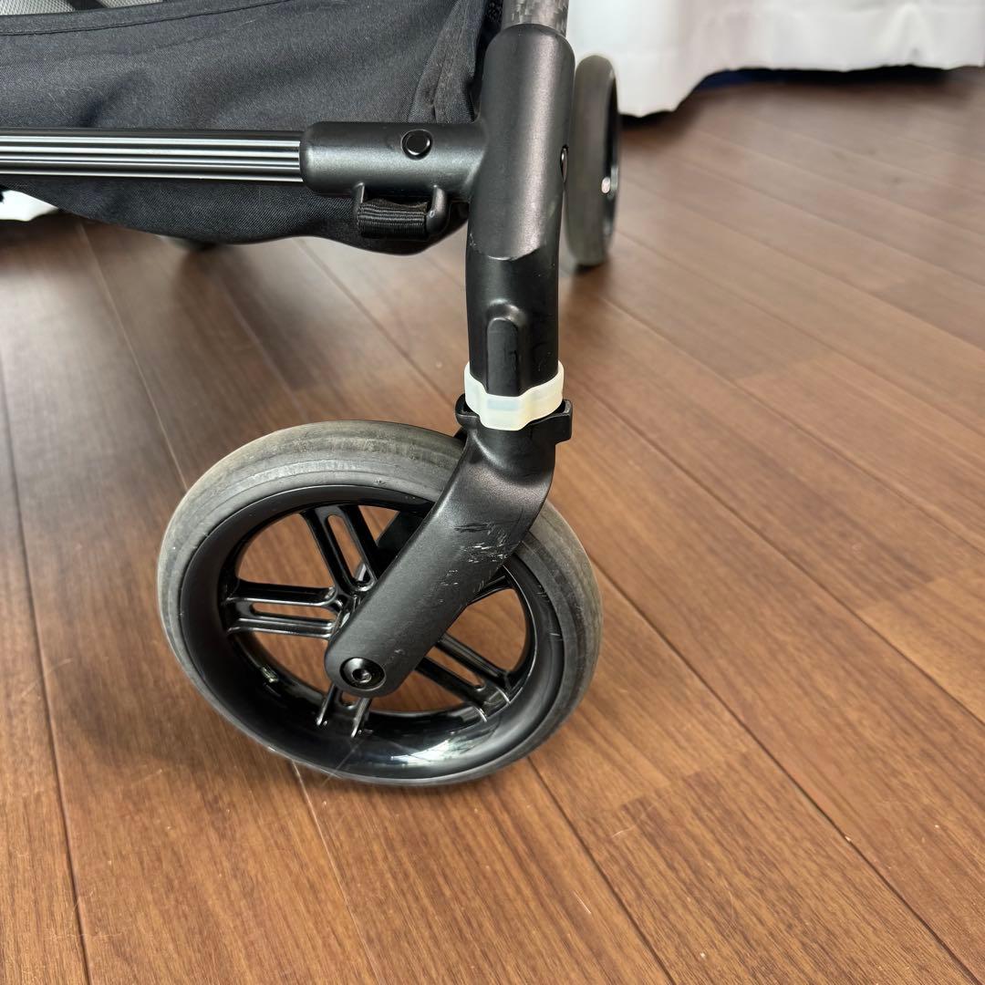 【美品】cybex サイベックス メリオ カーボン 折りたたみ 軽量 グレー