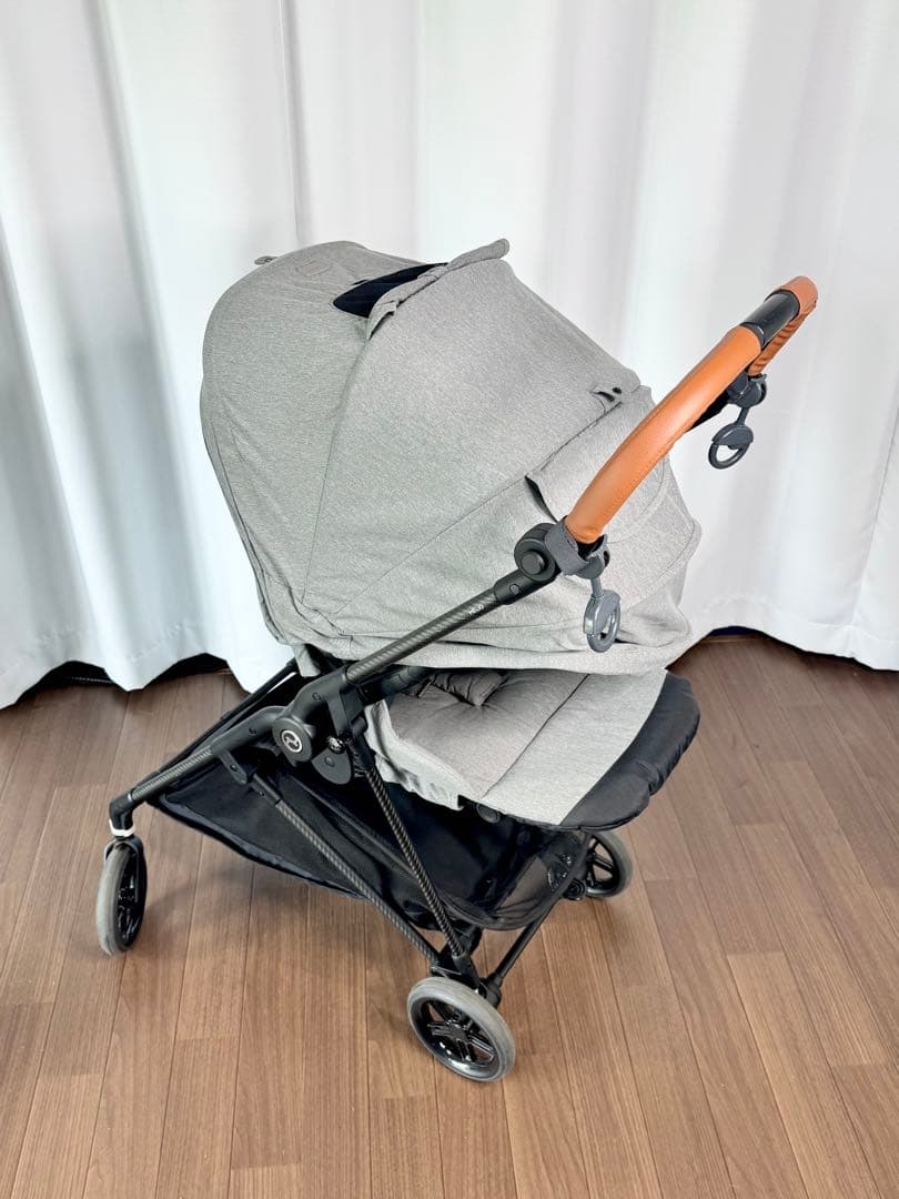 【美品】cybex サイベックス メリオ カーボン 折りたたみ 軽量 グレー