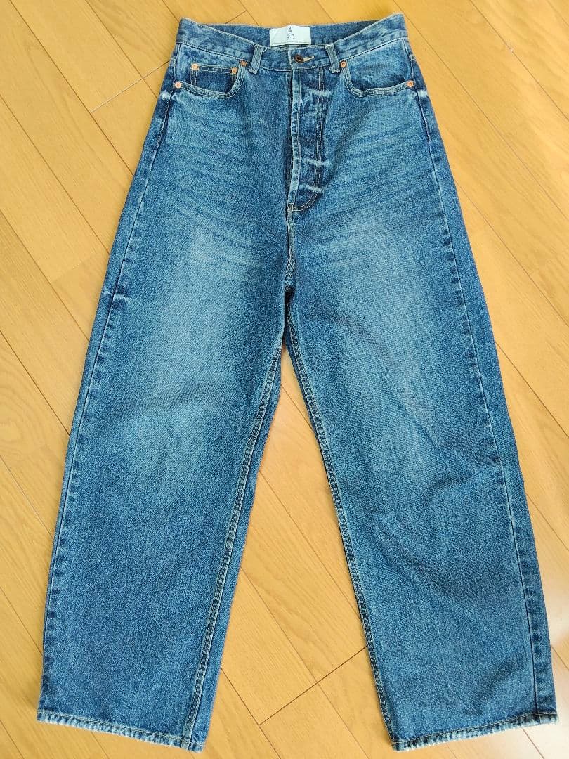 美品Curensologyカレンソロジー&RC ワイドルーズデニムパンツ38