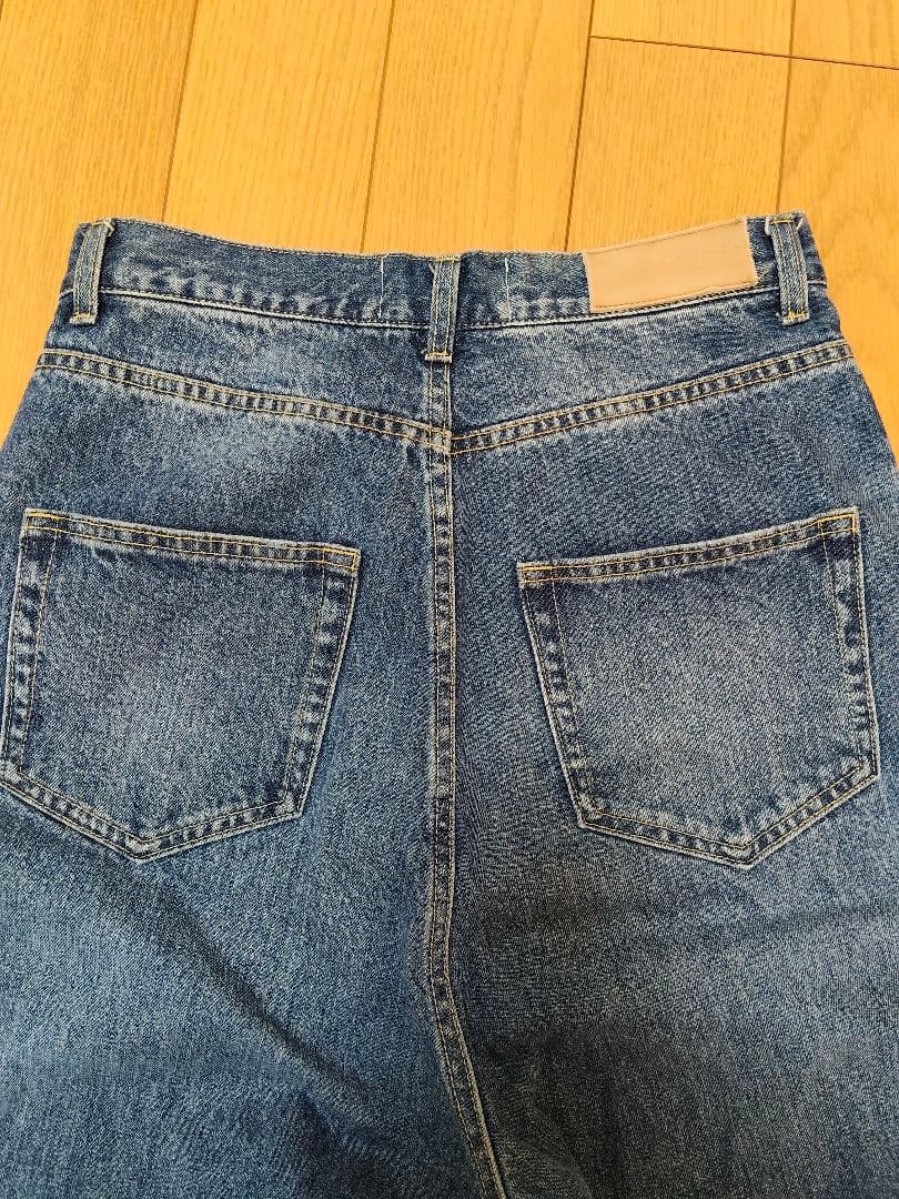 美品Curensologyカレンソロジー&RC ワイドルーズデニムパンツ38